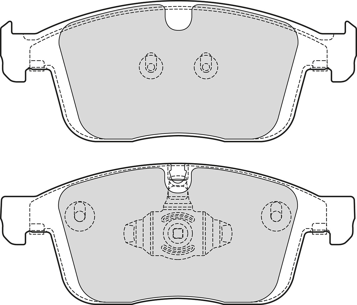 BRAKE PADS VOLVO XC60 FR